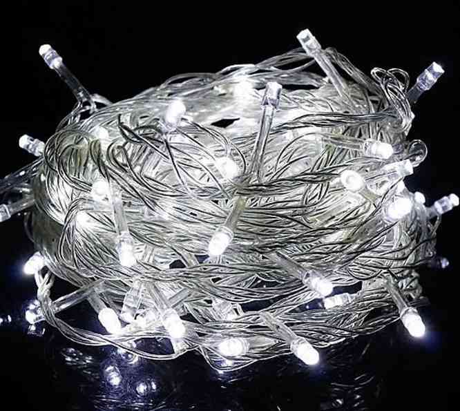 Гирлянда электрическая 9,5 м Белое свечение
