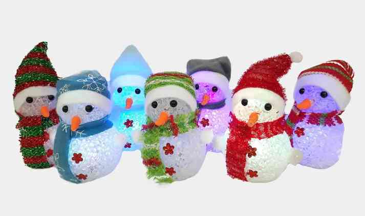 НГ Снеговик светящийся /АА