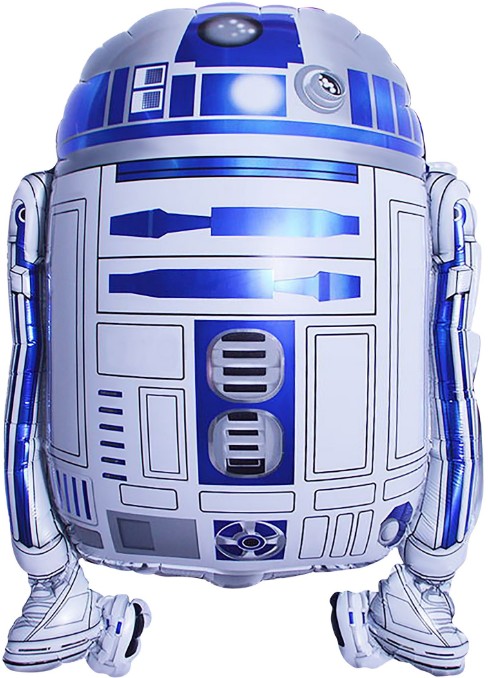 Шар фольга фигура Космический Дроид 25" 64смFL