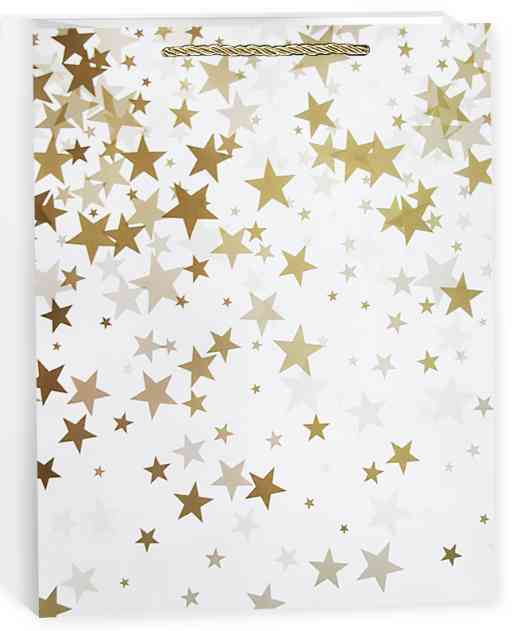 Пакет бумажный XXL 50х72см Миллион звезд Дизайн №1