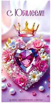 Конверт для денег С Юбилеем!