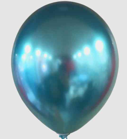 Шар латекс без рисунка 36'ЗБ K5 хром Зелёный (25шт)