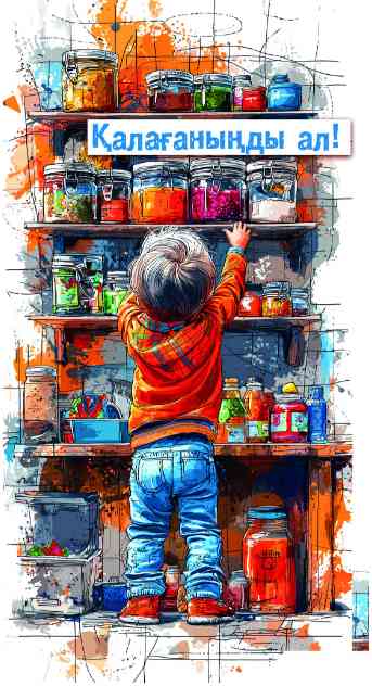 Конверт для денег Алхат ҚАЛАҒАНЫҢДЫ АЛ