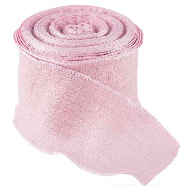 Лента тканевая 4х9,14м Нежная волна Розовый