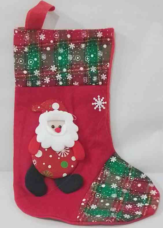 НГ Декоративное украшение Носок подарочный 35смАА