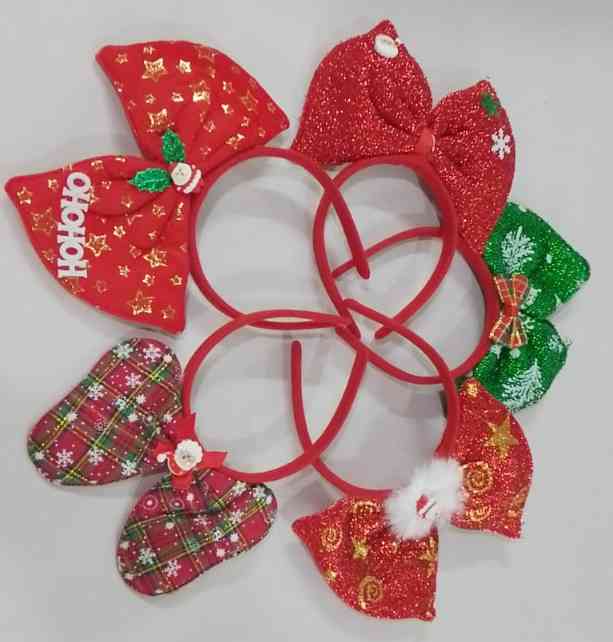 НГ Ободок Бант с фигуркой в ассортиментеАА