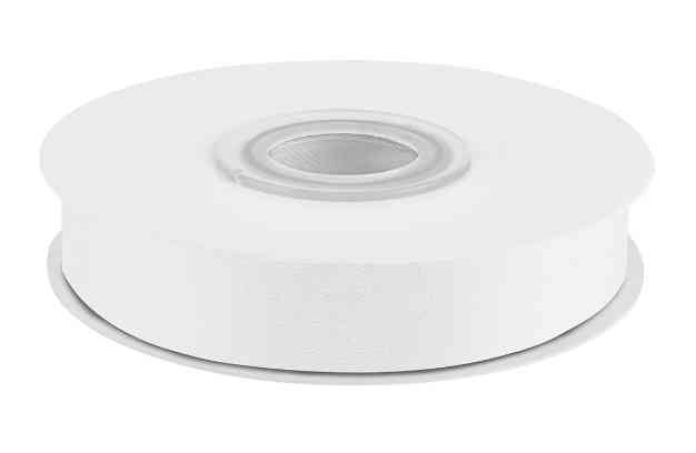 Лента атласная 1,2х22,85м Белый