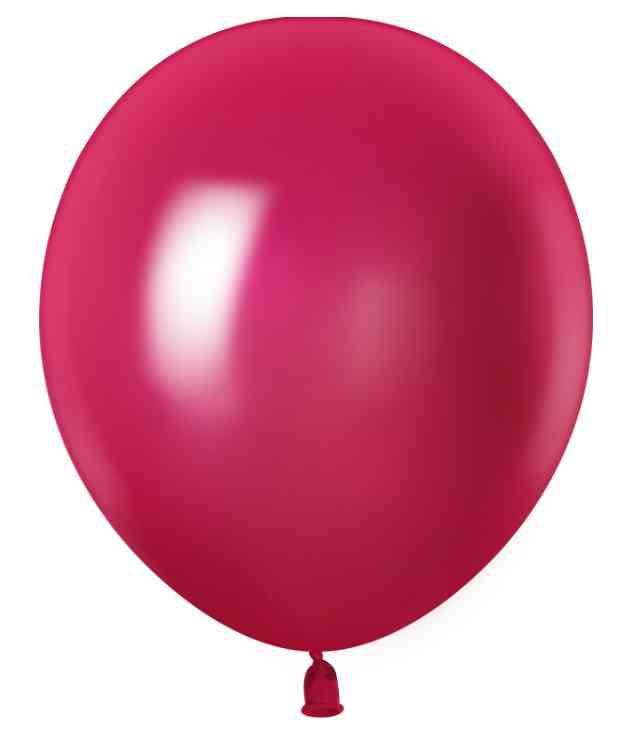 Шар латекс без рисунка 12" 512 металлик Фуше (100шт)