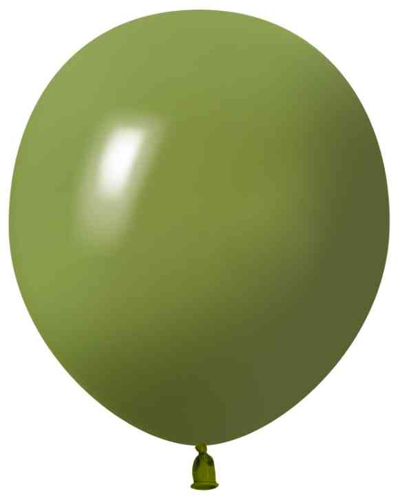 Шар латекс без рисунка 12" 512 пастель ретро Оливковый (100шт)