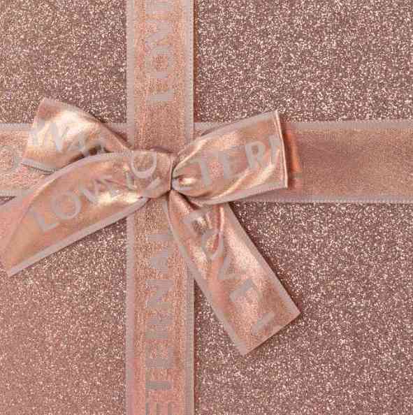 Коробка Прямоугольник 23х16х9см Роскошный подарок Розовое Золото ДБ