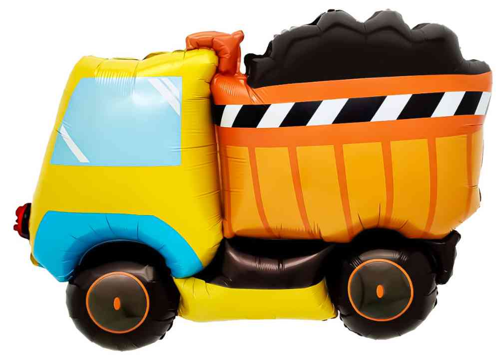 Шар фольга фигура Самосвал 26" 66см FL