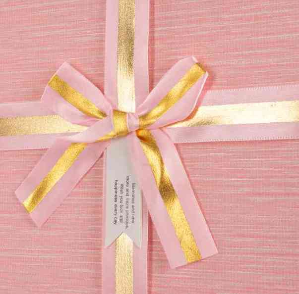 Коробка Квадрат 19х19х10см Элегант Нежно-розовый ДБ