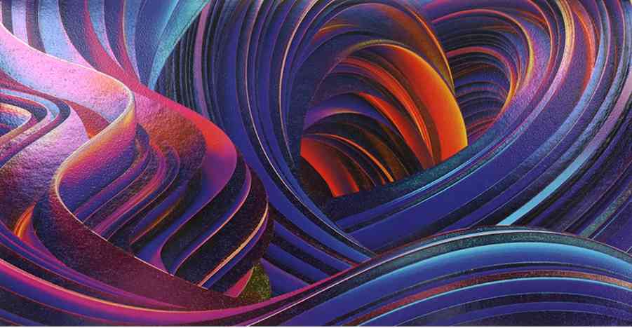 Конверт для денег Волны