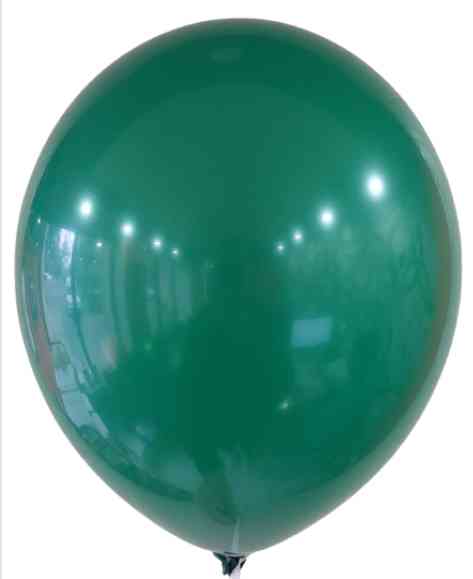 Шар латекс без рисунка 12" ЗБ S115 пастель Темно-зеленый (50шт)