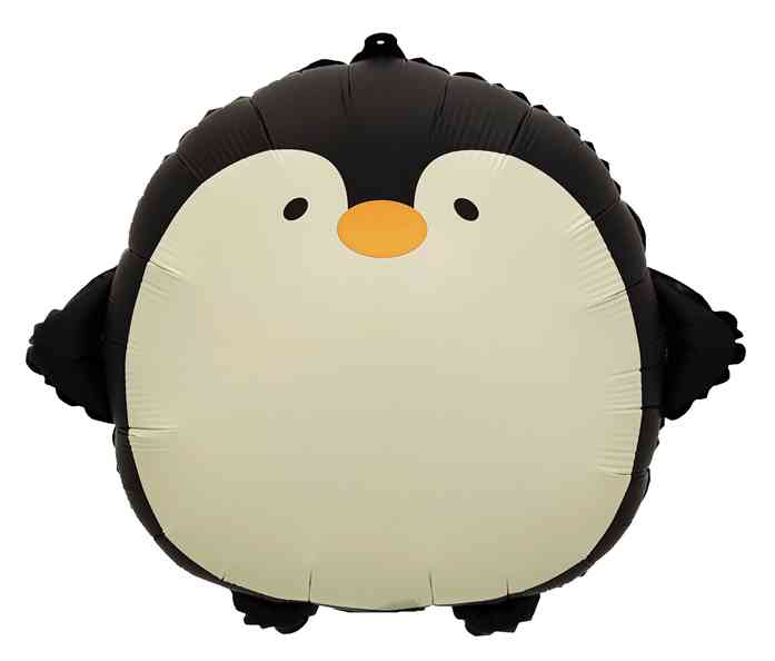 Шар фольга фигура Пингвин Сатин 23" 58см FL (упак)