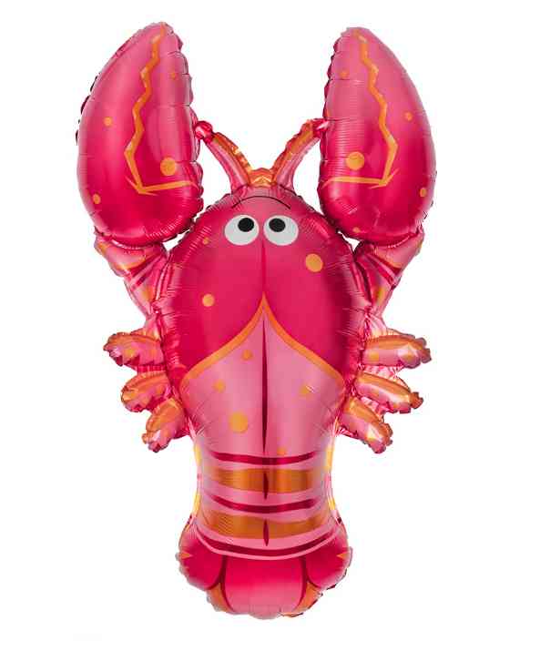 Шар фольга фигура Лобстер 39" 99смFL