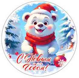 НГ Бирка С Новым годом! (20шт)