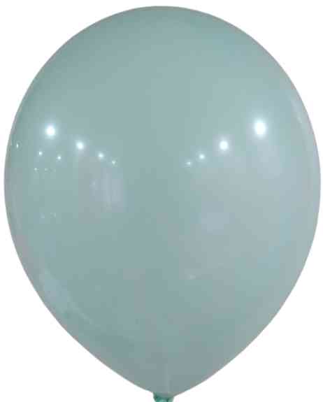 Шар латекс без рисунка 05''ЗБ H17 Макарун Зеленый (50шт)