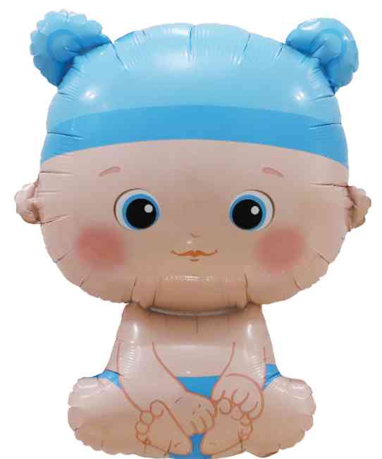 Шар фольга фигура Малыш Мальчик 33" 84см FL (упак)