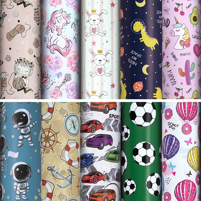 Бумага лист 70x100см For Kids ЗОЛОТАЯ СКАЗКА