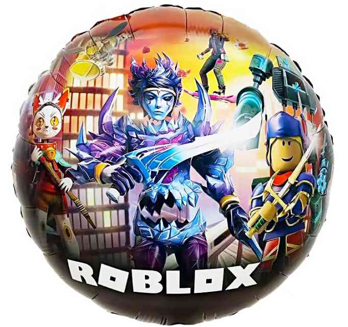 Шар фольга с рисунком 18"FL круг Любимая игра Дизайн №5