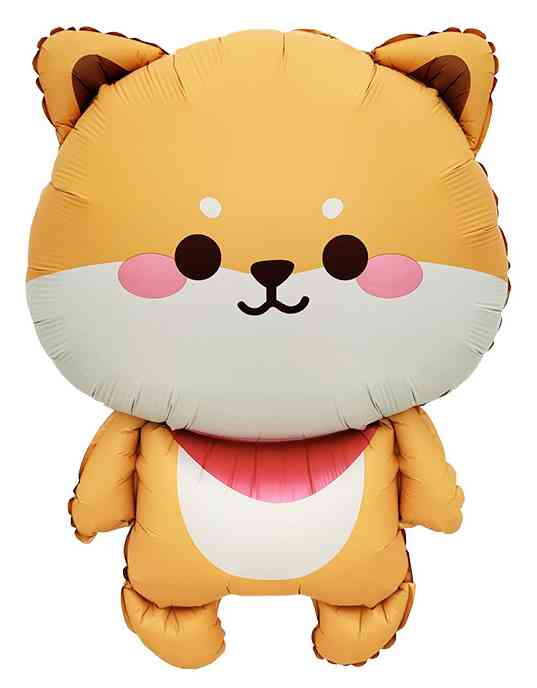 Шар фольга фигура Сиба-ину Сатин 26" 66смFL