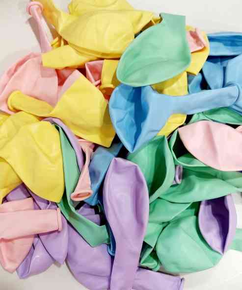 Шар латекс без рисунка 18''ЗБ H60 пастель макарун Ассорти (2550шт)