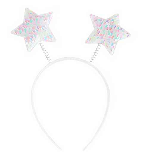 Ободок Сверкающие звезды с пайетками Жемчужный Хамелеон с блестками ВВ