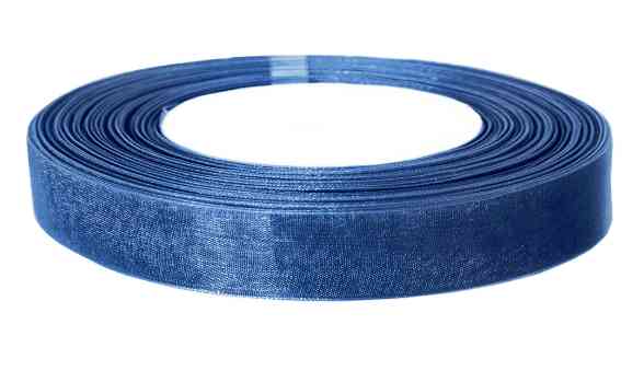 Лента Органза 12х22,85м Синий