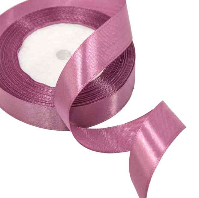 Лента Атлас 20х22,85м Лилово-розовый ВП