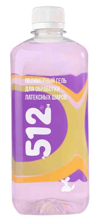 Гель (клей) полимерный 512 Фиолетовый 0,7кг