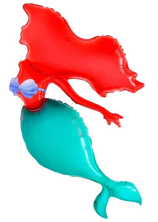 Шар фольга фигура Русалочка 50" 127смFL