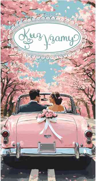 Конверт для денег Қыз Ұзату Алхат