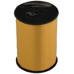 Лента бобина 5ммх500м однотонная Золотой МП