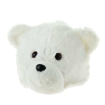 Шапка детская мех Мишка белый