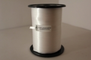 Лента бобина 5ммх500м однотонная Белая