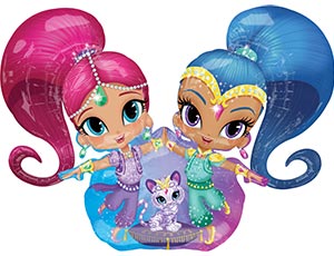 Шар фольга фигура AIR Шиммер и Шайн 44" 111см An