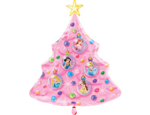 НГ Шар фольга 81лAn Елка Принцессы