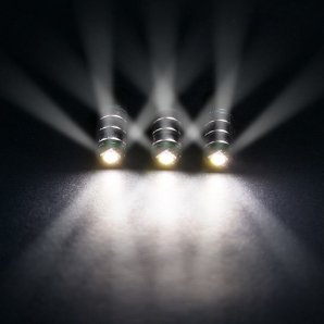 Светодиодный модуль для подсветки шара Супер яркий Белый SMD 1,2*3,2см (5шт)