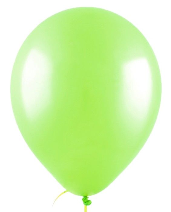 Шар латекс 5''/ВС пастель Лайм Lime 100шт