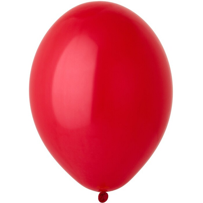 Шар латекс без рисунка 14" Bb B105 101 пастель Экстра Красный Red (50шт)