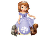 Шар фольга фигура AIR Принцесса София 44" 111см An 2831701