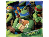 Тарелки бумажные 17 см, 8 шт. Черепашки-Ниндзя