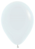 Шар латекс 5''/Sp пастель 005 Белый White 100шт