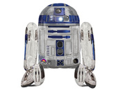 Шар фольга фигура AIR Звездные войны R2D2 44" 111см An
