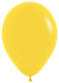 Шар латекс 5''/Sp пастель 020 Желтый Yellow 100шт