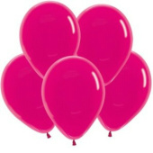 Шар латекс без рисунка 12" Sp кристалл 312 Фуксия Fuchsia (100шт) 700312