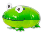 Шар фольга фигура AIR Лягушка зеленая 21" 54см ВЗ