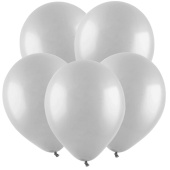 Шар латекс без рисунка 12" ВС пастель Серый Grey (100шт)