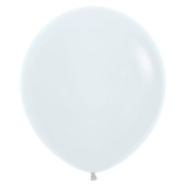 Шар латекс 31"/Sp пастель 005 Белый White